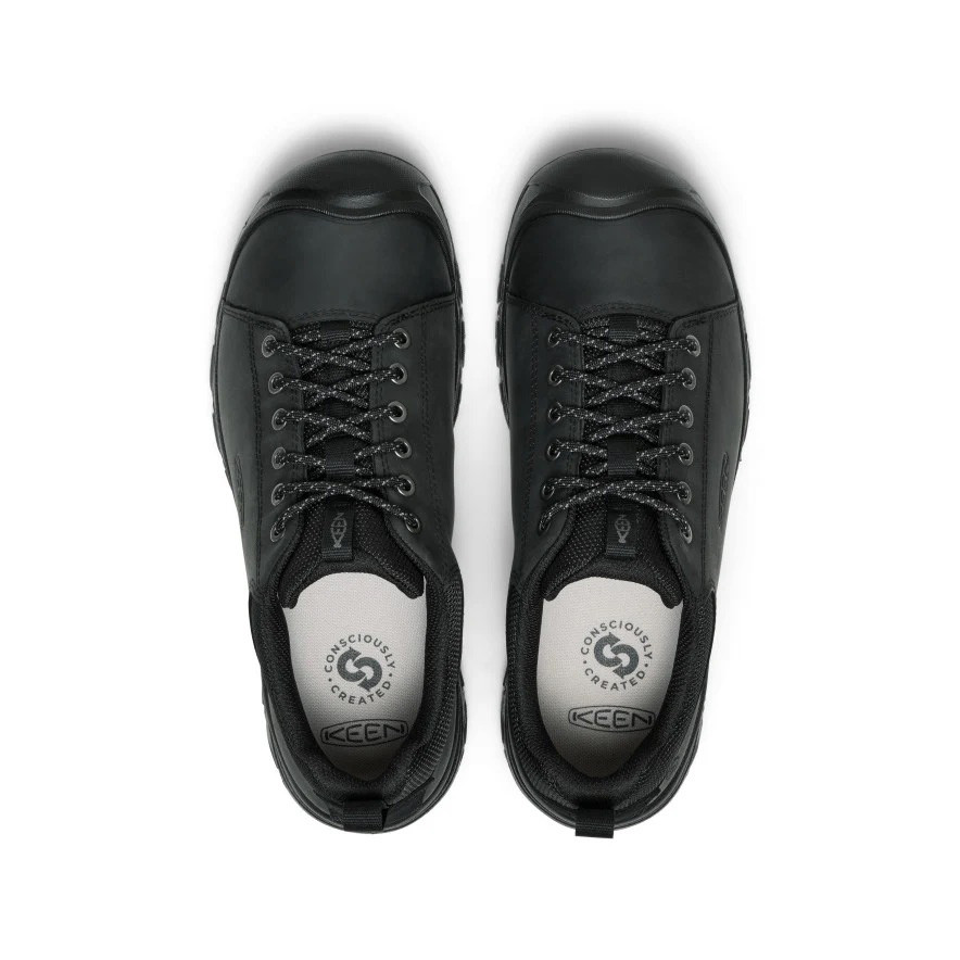 Keen Targhee IV #1031647 Men's Black Leather Oxford
